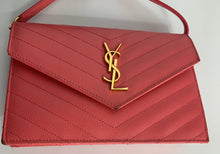 Load image into Gallery viewer, YSL Saint Laurent Envelope Chain Wallet, Crossbody