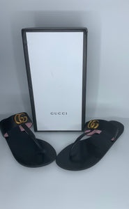 Gucci Leather Thong Sandal